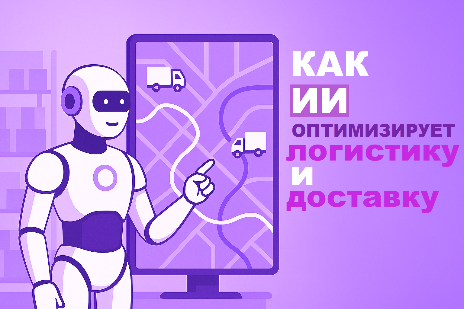 How AI Helps Optimize Logistics and Delivery