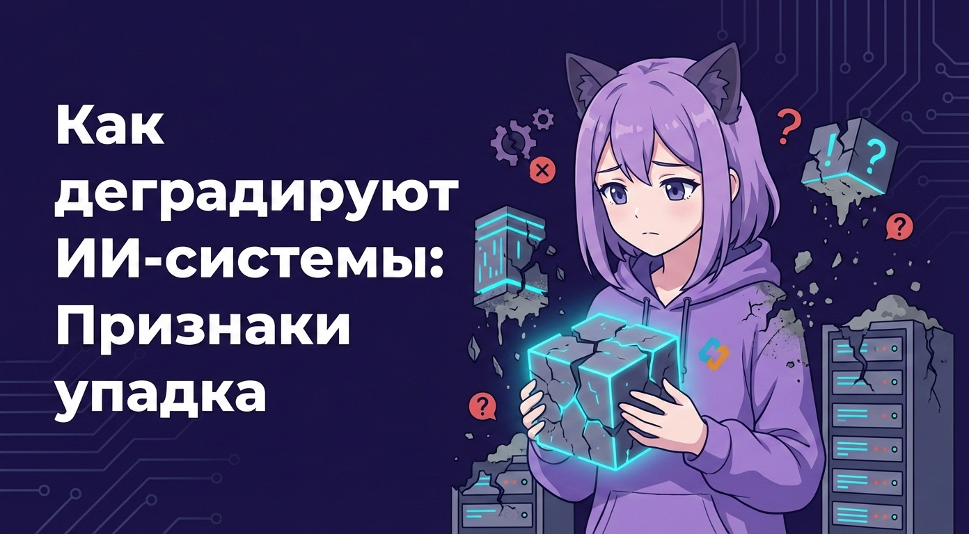 Как ИИ-системы деградируют со временем — и как это заметить
