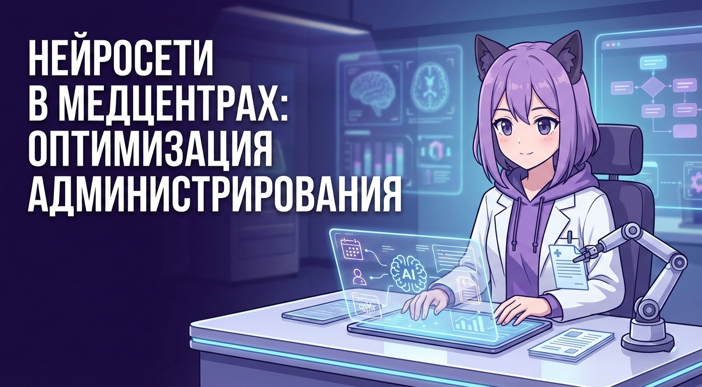 Почему медицинские центры внедряют нейросети в административные процессы