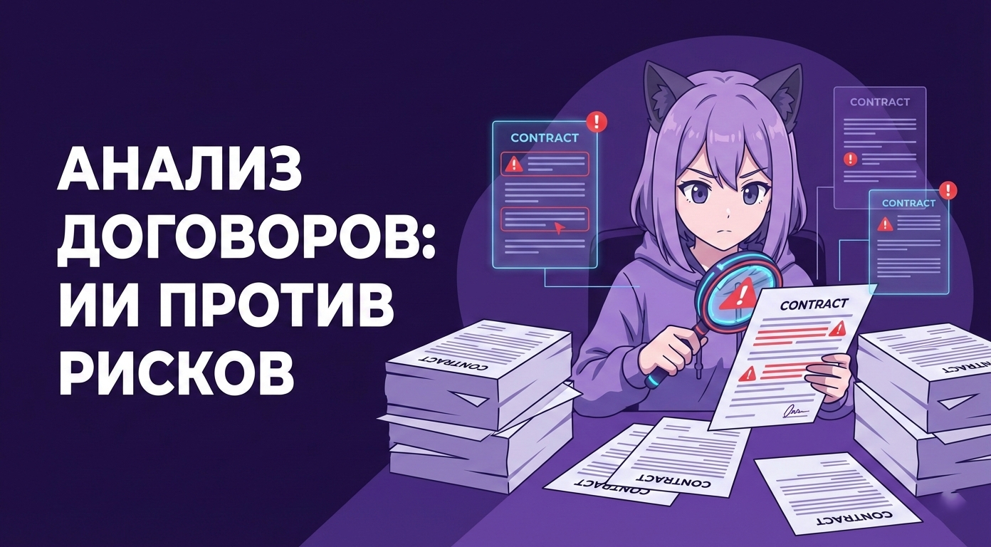 Анализ договоров с помощью ИИ: поиск рисков, ошибок и опасных формулировок