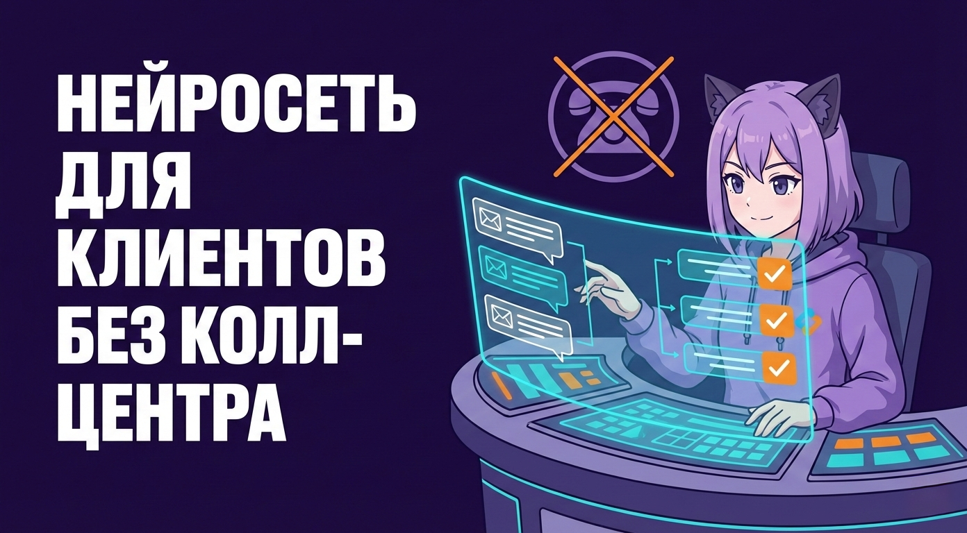 Как нейросеть может улучшить обслуживание клиентов без колл-центра