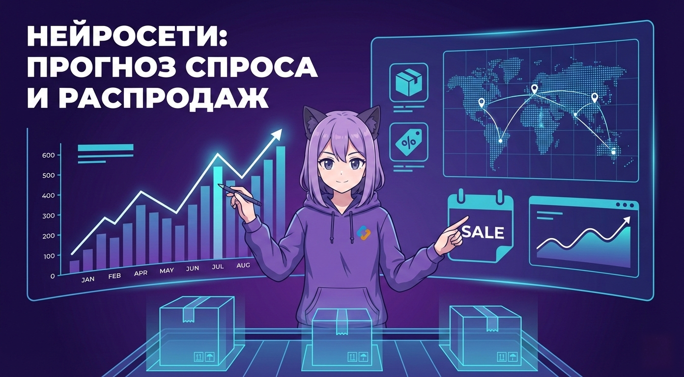 Как нейросети помогают бизнесу прогнозировать спрос и распродажи