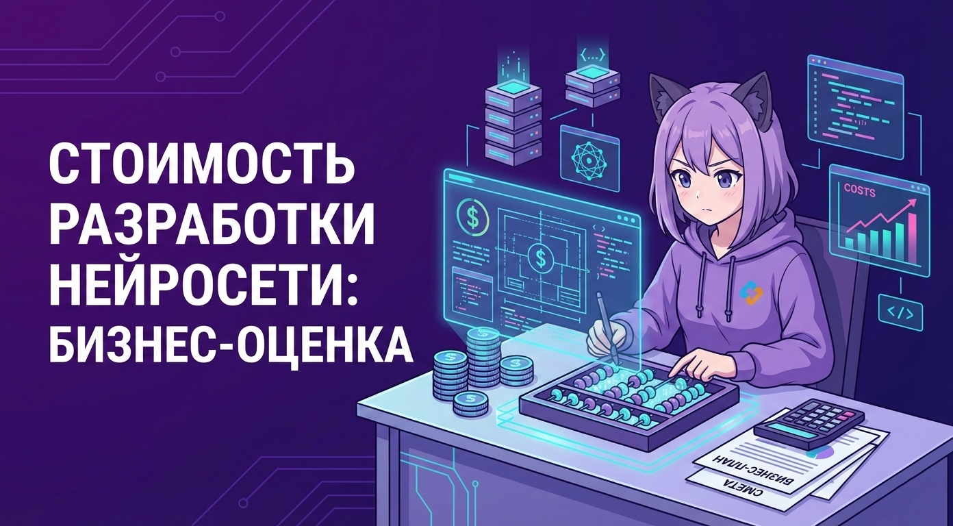 Как оценить стоимость разработки нейросети для бизнеса?