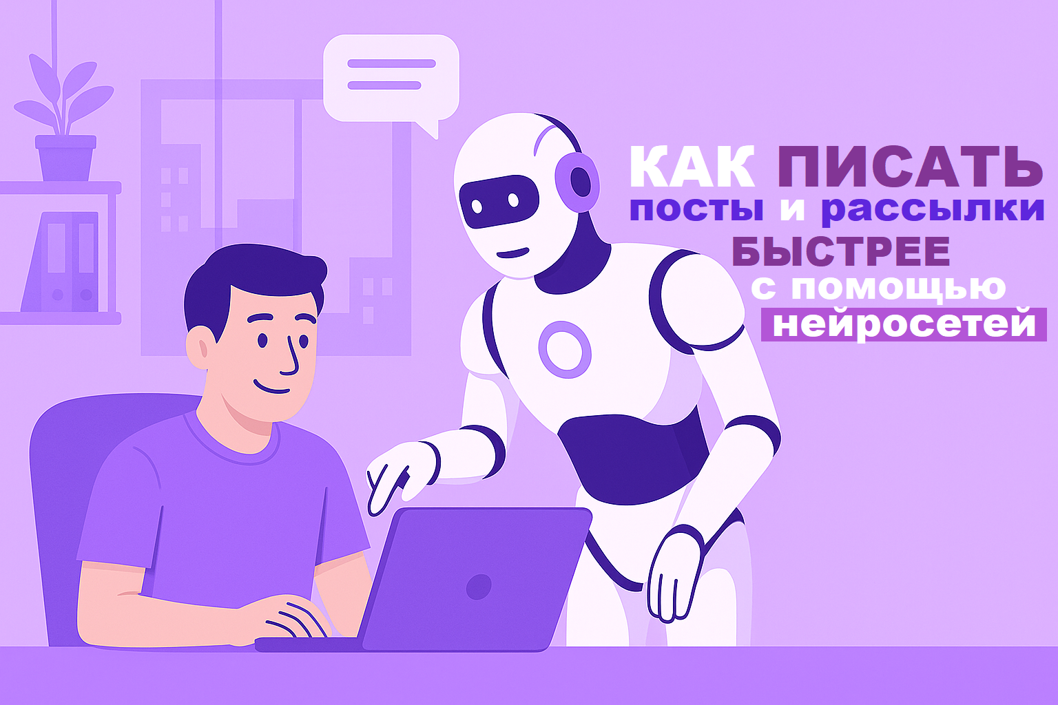 Write faster posts and newsletters with AI