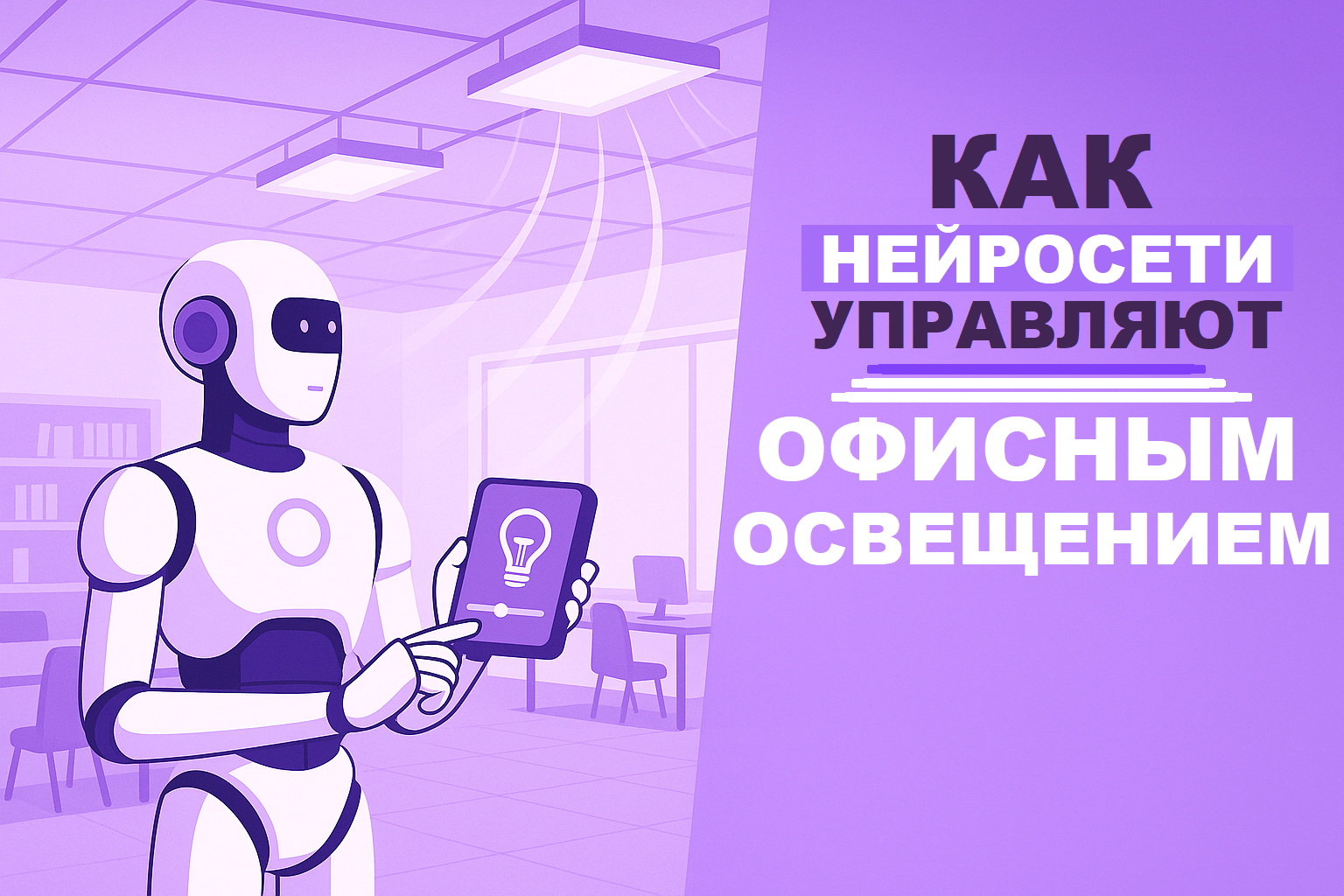 How AI can control office lighting