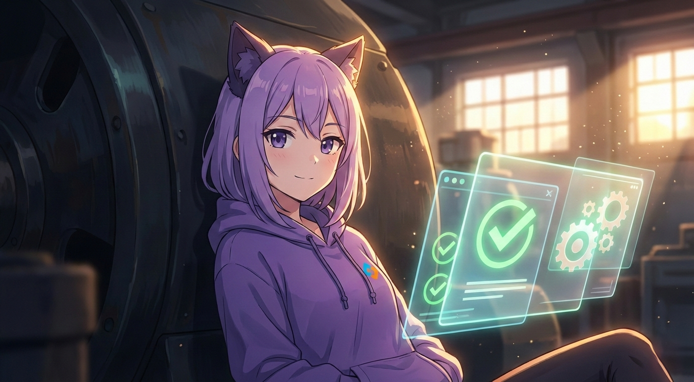 Леночка EasyByte рассматривает интерфейс с графическими элементами и шестеренками