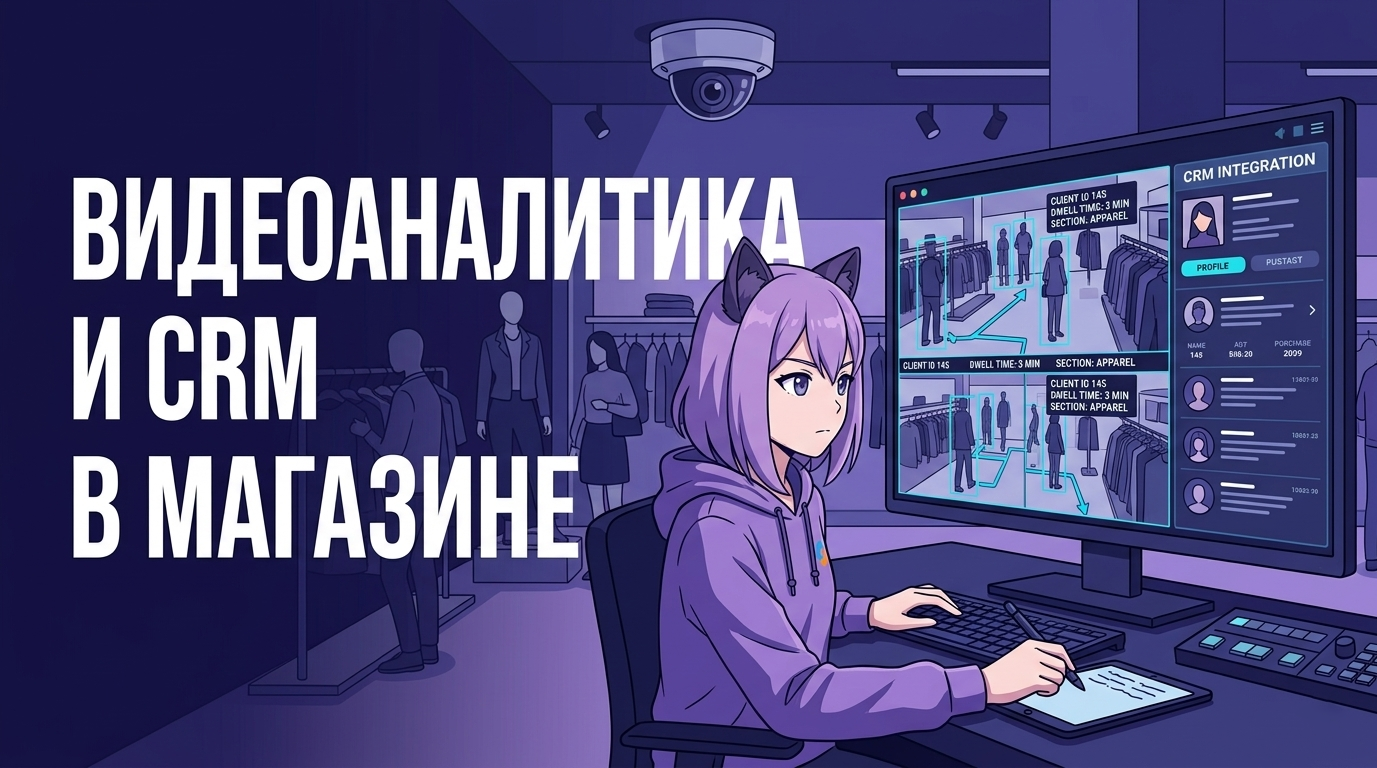 Анализ потребительского поведения в офлайне: интеграция видеоаналитики с CRM магазина