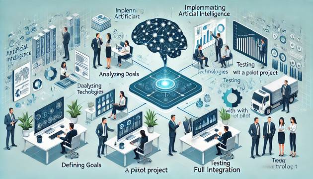 5 шагов внедрения ИИ в ваш бизнес