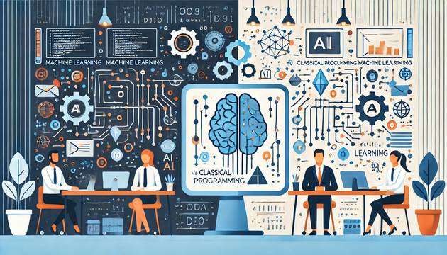 Машинное обучение против классического программирования: Что выбрать для вашего бизнеса?