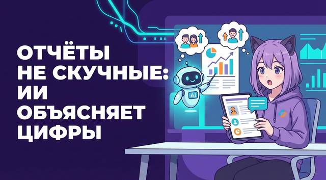 Почему отчёты перестали быть скучными: ИИ объясняет цифры человеческим языком