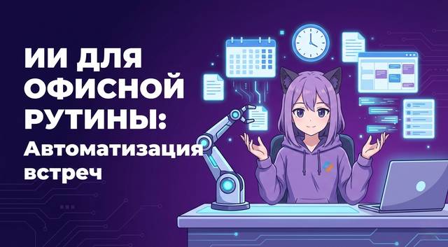 Как ИИ автоматизирует планирование встреч и берёт на себя всю офисную рутину