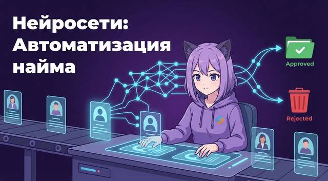 Автоматизация подбора персонала с помощью нейросетей