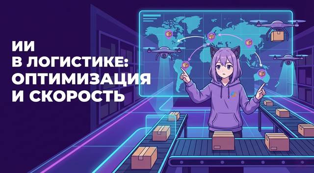 Как ИИ помогает оптимизировать логистику и доставку