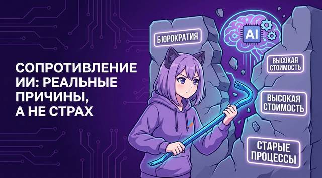 Сопротивление внедрению ИИ: где реальные причины, а не страх