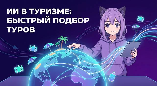 ИИ в туризме: как нейросети помогают агентствам подбирать туры за секунды