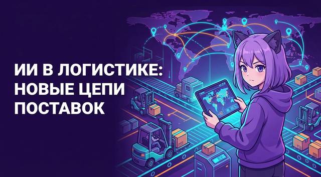 Нейросети для управления цепочками поставок и логистикой: как искусственный интеллект меняет бизнес-процессы