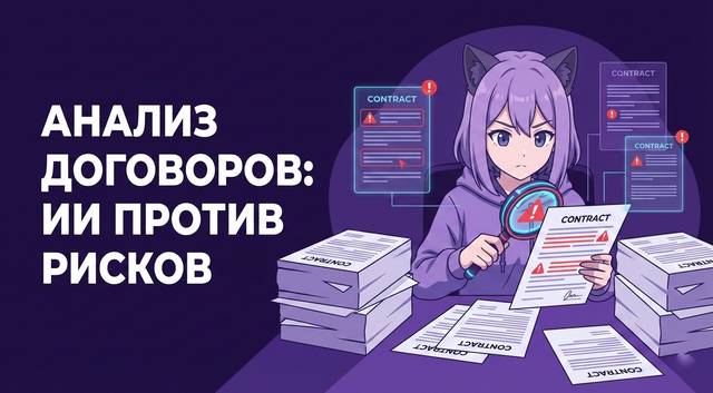 Анализ договоров с помощью ИИ: поиск рисков, ошибок и опасных формулировок