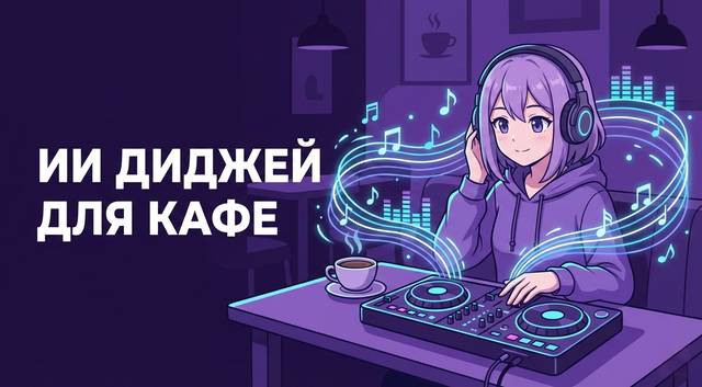 Как автоматизировать подбор музыки в кафе с помощью ИИ