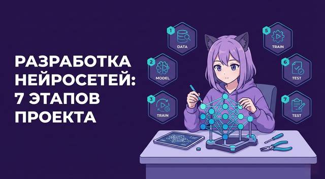 Разработка нейросетей на заказ: 7 ключевых этапов успешного проекта (опыт EasyByte)