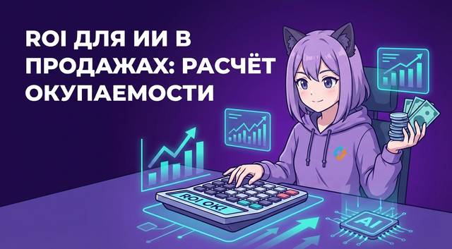 Калькулятор ROI для ИИ в продажах: как рассчитать окупаемость