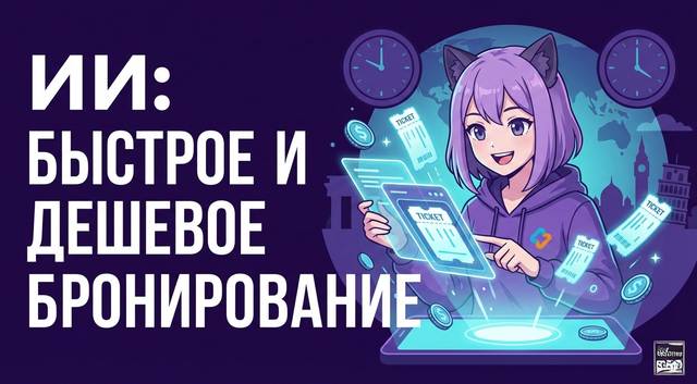 Как ИИ делает бронирование билетов быстрее и дешевле