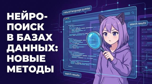 Нейропоиск: Как найти «то самое» в базе данных без точных слов