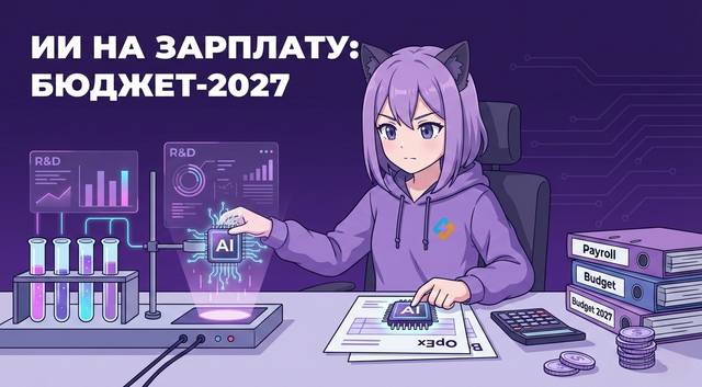 Бюджет-2027: Почему пора пересадить ИИ с «иглы» R&D на зарплату (OpEx)