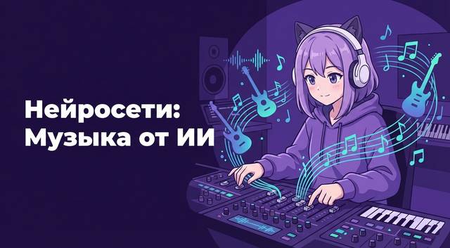 Нейросети для создания музыки и песен: как ИИ генерирует аудио-контент