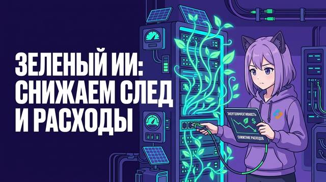 Экологический след ИИ: как сделать ваши вычисления «зелеными» и сократить расходы на энергию.